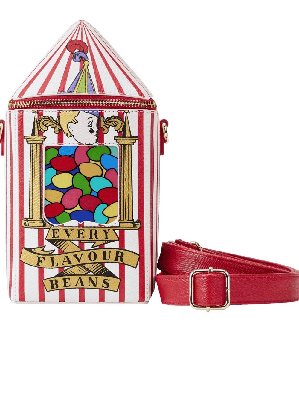 LoungeFly Harry Potter Bertie Botts Every Flavour Beans Crossbody Bag